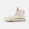 Converse Chuck Hickory Stripe Unisex - High-Top Trainers - Desert Sand/Egret -Stock X ee3dc442706d469ea2b3776b36801996