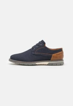 Bugatti Sammy Comfort - Casual Lace-Ups - Dark Blue