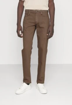 Emporio Armani Pockets Pant - Slim Fit Jeans - Fango