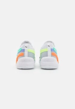 Puma Blaze Court - Basketball Shoes - White/Electric Peppermint/Ultra Orange -Stock X eec25c4c158c4e39a62860c6e1dad8c8