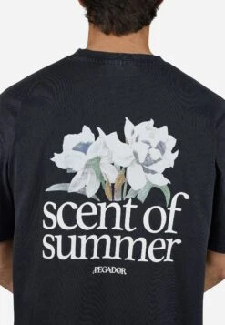 Pegador MILES OVERSIZED TEE - Print T-shirt - Vintage Black -Stock X ef4af1ce085641e19e266a7b1b4ad62d