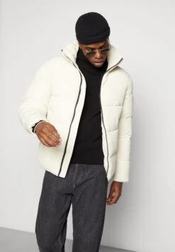 Calvin Klein Puffer Jacket - Winter Jacket - Stony Beige -Stock X ef7b0a4c24a34b7db238c65dbd3ca092