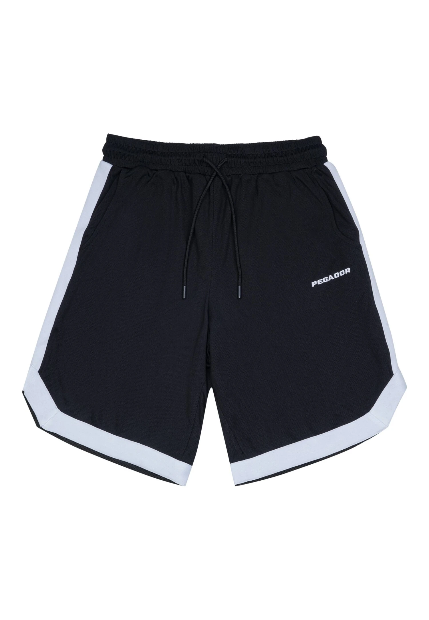 Pegador MELCOM LOGO BASKETBALL - Shorts - Black/white 6 Pegador MELCOM LOGO BASKETBALL - Shorts - Black/white - Image 4