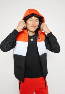 Ellesse Apice Gilet - Waistcoat - Dark Orange/Black -Stock X efd8c6912f7e4ffcbd48845a5f834d1f