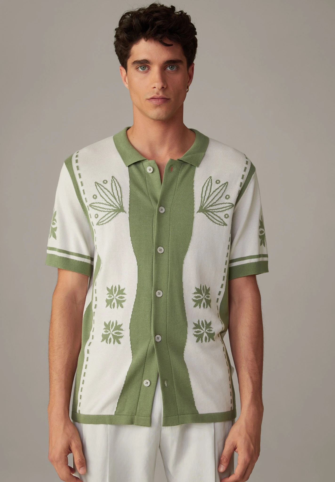 Strellson Kito - Shirt - Light Pastel Grey 5 Strellson Kito - Shirt - Light Pastel Grey - Image 3