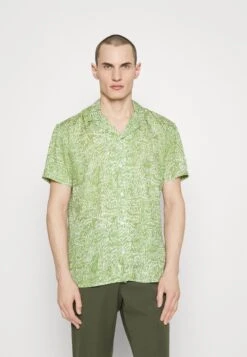 Bruuns Bazaar Won Homer - Shirt - Structured Green