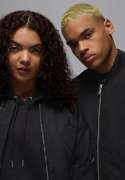 Jordan M J RNGD - Bomber Jacket - Black -Stock X f1ebb06f5a9a44f6938e3fa6d4c94a95