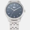 Lacoste LISBON - Watch - Silver-coloured/blue -Stock X f22fe70819584fb99f05765c8b52a9c9
