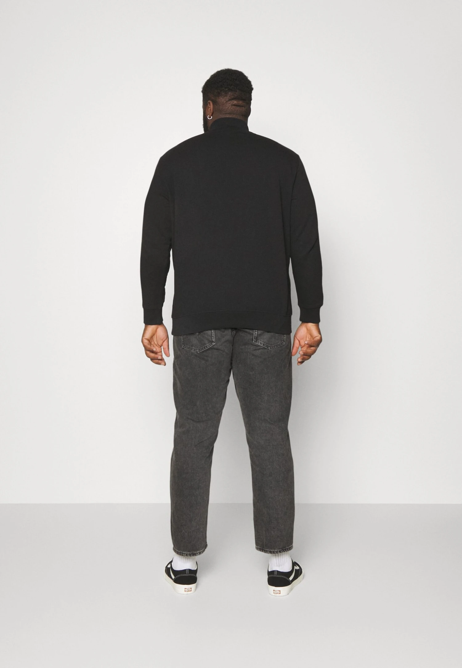 Jack & Jones Jorvibe High Neck - Sweatshirt - Black 5 Jack & Jones Jorvibe High Neck - Sweatshirt - Black - Image 3