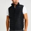 Pier One Waistcoat - Black -Stock X f295c906fc724d3999c7f6f837ab805b