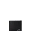 Armani Exchange Bifold W/Coin Pocket - Man'S Bifold W/Coin Pocket - Wallet - Black