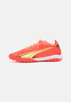 Puma Ultra Match Tt - Astro Turf Trainers - Fiery Coral/Fizzy Light/Black