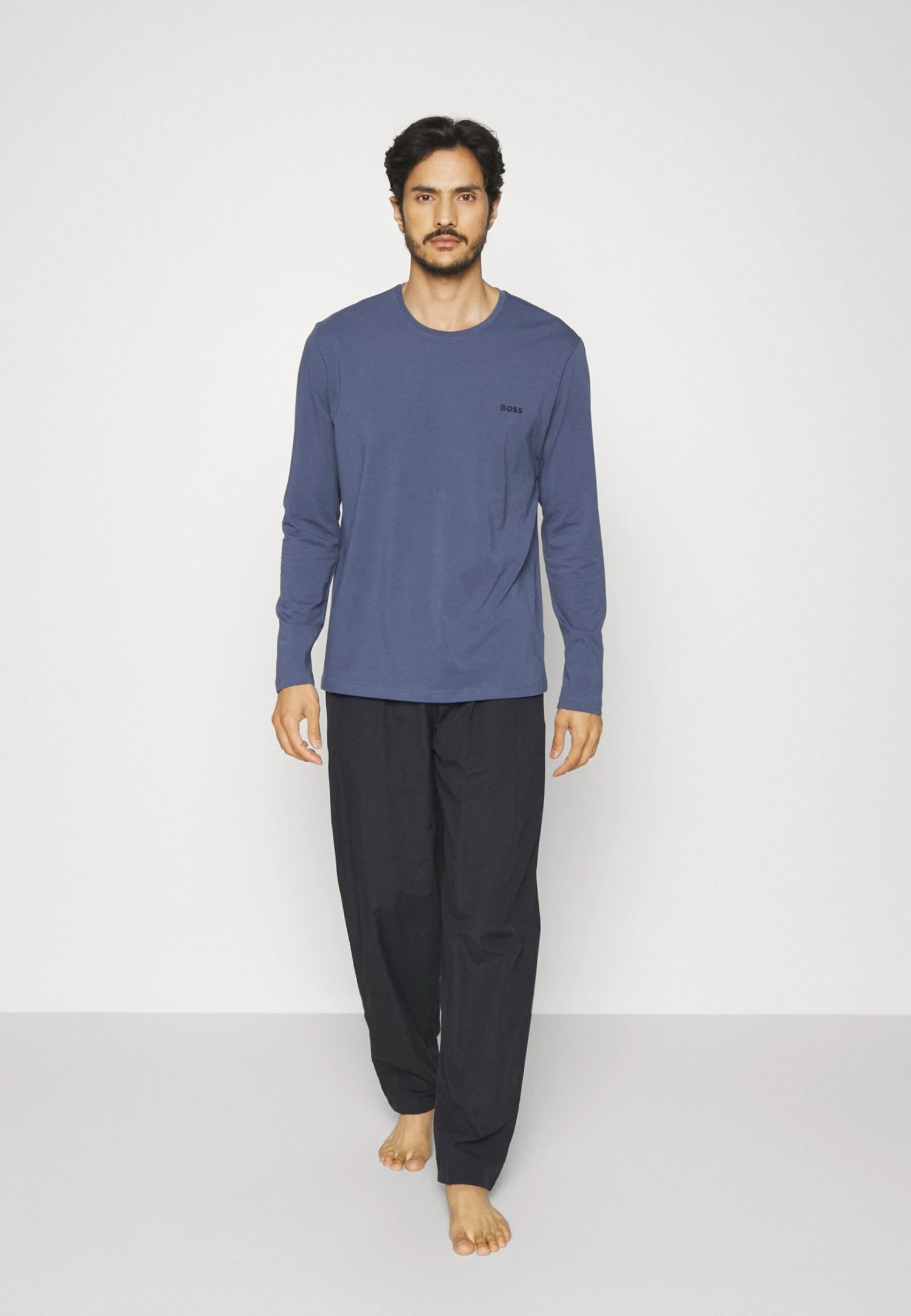 Boss Mix&Match Ls R - Pyjama Top - Marine 4 Boss Mix&Match Ls R - Pyjama Top - Marine - Image 2