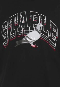 Collegiate Stack Logo Tee Unisex - Print T-Shirt - Black -Stock X f468183378344f98b3e29080e0bc4234