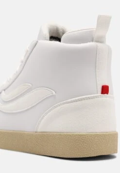 Genesis Helá Mid Eco Unisex - High-Top Trainers - White -Stock X f54afc2411a24244aefbe0667191c856