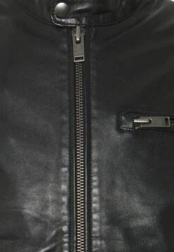 Selected Homme Slhiconic Classic - Leather Jacket - Black -Stock X f55d86a30f13439aa5077b922deb6239