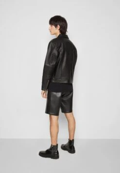 Han Kjøbenhavn Cropped Jacket - Leather Jacket - Black -Stock X f5c4b8feca17490690357d766342ab2a