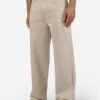 Pegador DAREL WIDE - Relaxed Fit Jeans - Washed Light Beige