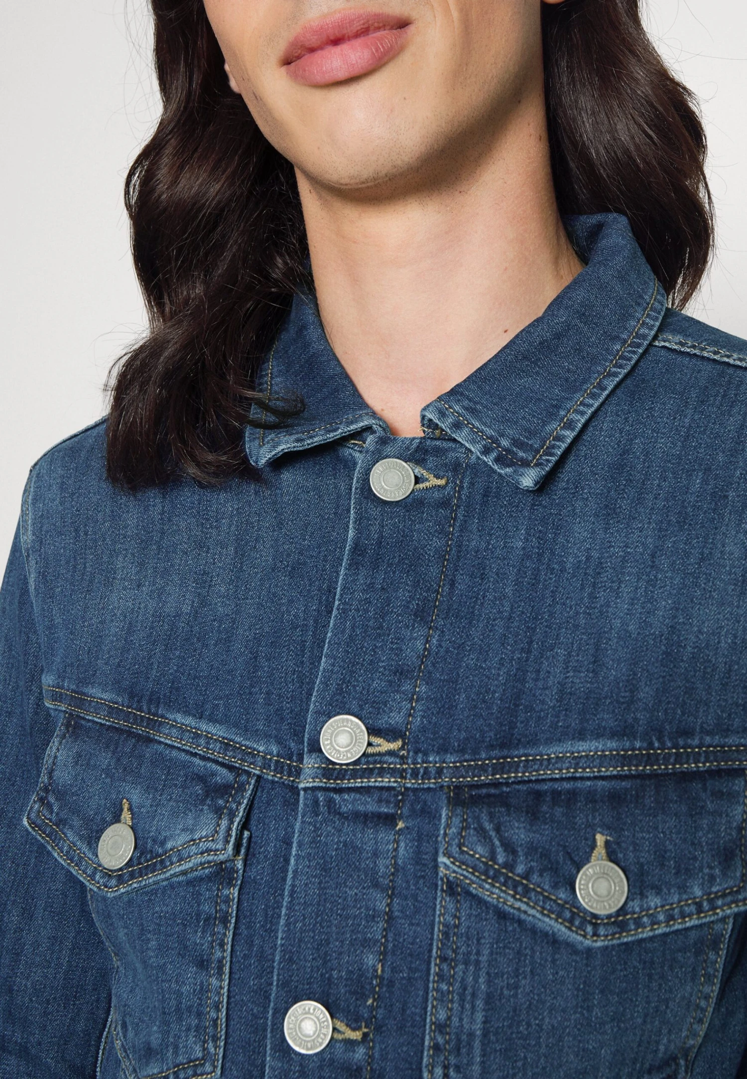 Jack & Jones Jjialvin- Denim Jacket - Blue Denim 9 Jack & Jones Jjialvin- Denim Jacket - Blue Denim - Image 7