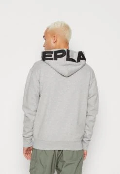 Replay Zip-Up Sweatshirt - Melange Grey -Stock X f6758b9d43834dcb955caa65ef4a636e
