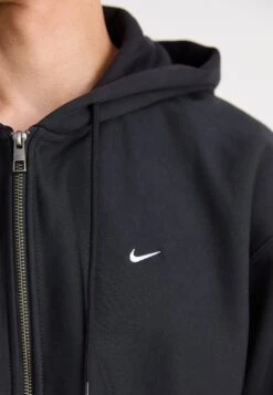 Nike Sportswear SOLO HOODIE - Zip-up Sweatshirt - Black -Stock X f683ed865bc34cf2a20f8ea6615cb43d