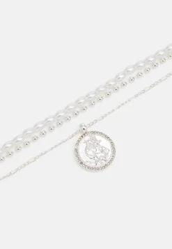 Icon Brand Christopher Multi Row Necklace - Necklace - Silver -Stock X f73716f2fd5145989fa8c02bcf74355c
