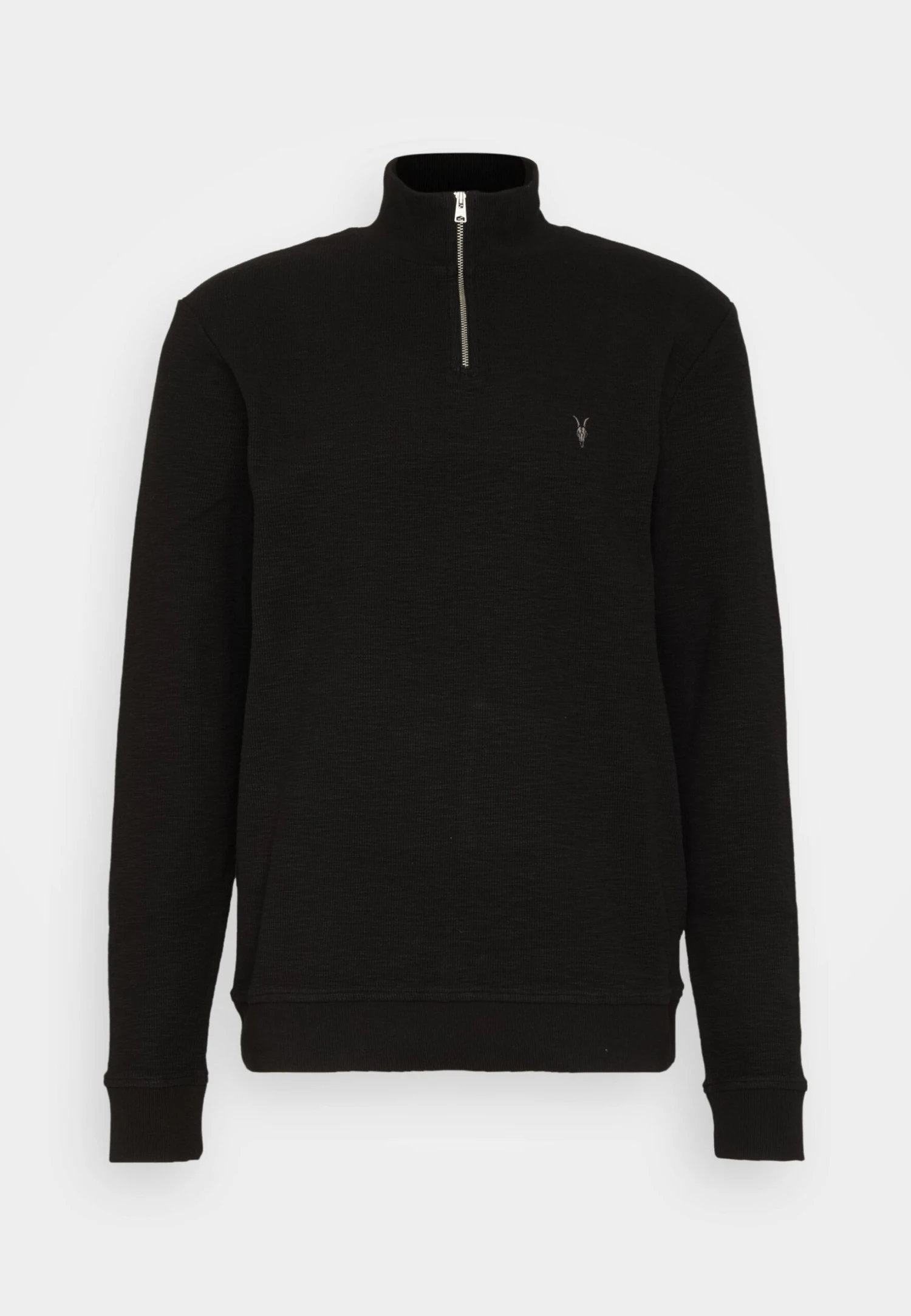 AllSaints Muse Half Zip Funnel - Sweatshirt - Jet Black 7 AllSaints Muse Half Zip Funnel - Sweatshirt - Jet Black - Image 5
