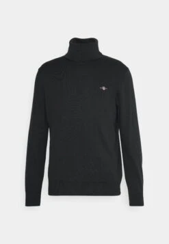Gant Classic Rollerneck - Jumper - Black -Stock X f7acc178baa14508bac762b64d8fd958