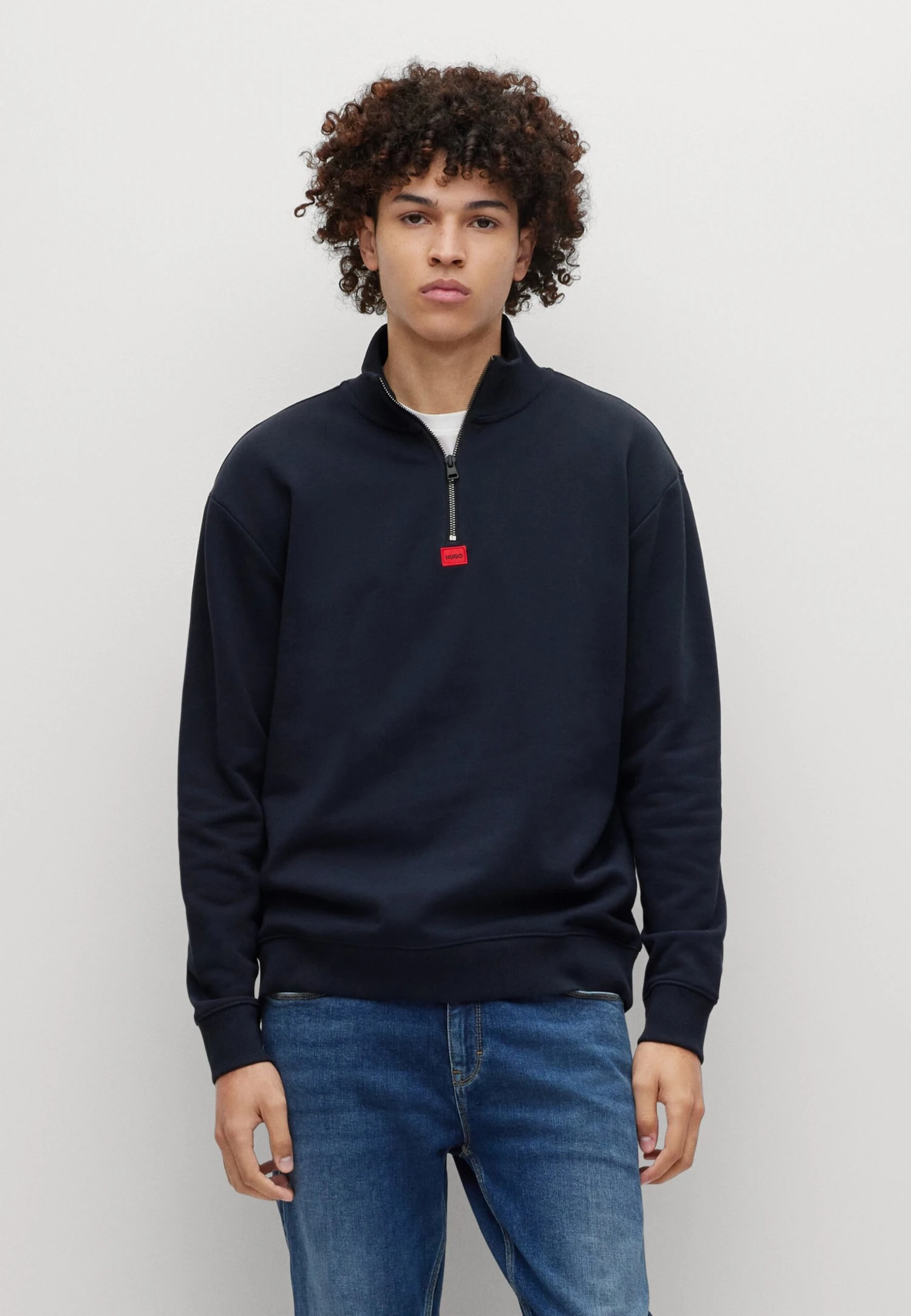 Hugo Durty - Sweatshirt - Dark Blue 3 Hugo Durty - Sweatshirt - Dark Blue