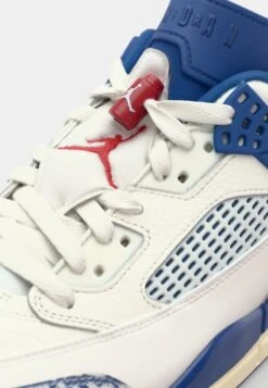 JORDAN SPIZIKE - Trainers - Sail/stormblue/varsity Red/muslin/neutral Grey -Stock X f7e7bd0af83245a5bb41cd3656e68002