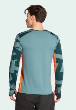 Adidas Sportswear LONG SLEEVE - Long Sleeved Top - Preloved Teal -Stock X f845dca53ca84408a0e7f69e09b4e2a0