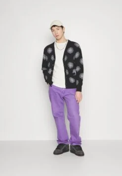 Obey Clothing Cardigan - Cardigan - Black -Stock X f8b59ab904de4186bab93fd239f070ac