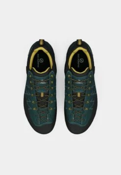 Scarpa CRUX GTX - Hiking Shoes - Petrol/mustard -Stock X f8c99caa574c4bfa824e073f204f4c63