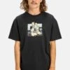 DC SHOES ROSE AND THORN STAR - Print T-shirt - Kvj Black