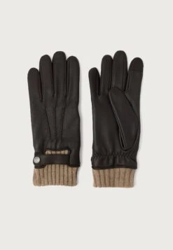 Boss HYDEN - Gloves - Dark Brown