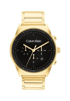 Calvin Klein Timeless - Chronograph Watch - Gold/Schwarz