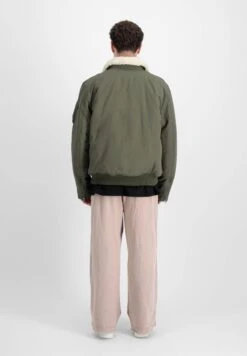 Alpha Industries Bomber Jacket - Dark Olive -Stock X f9b6d5beaeb24b0c900f21465e4e0209
