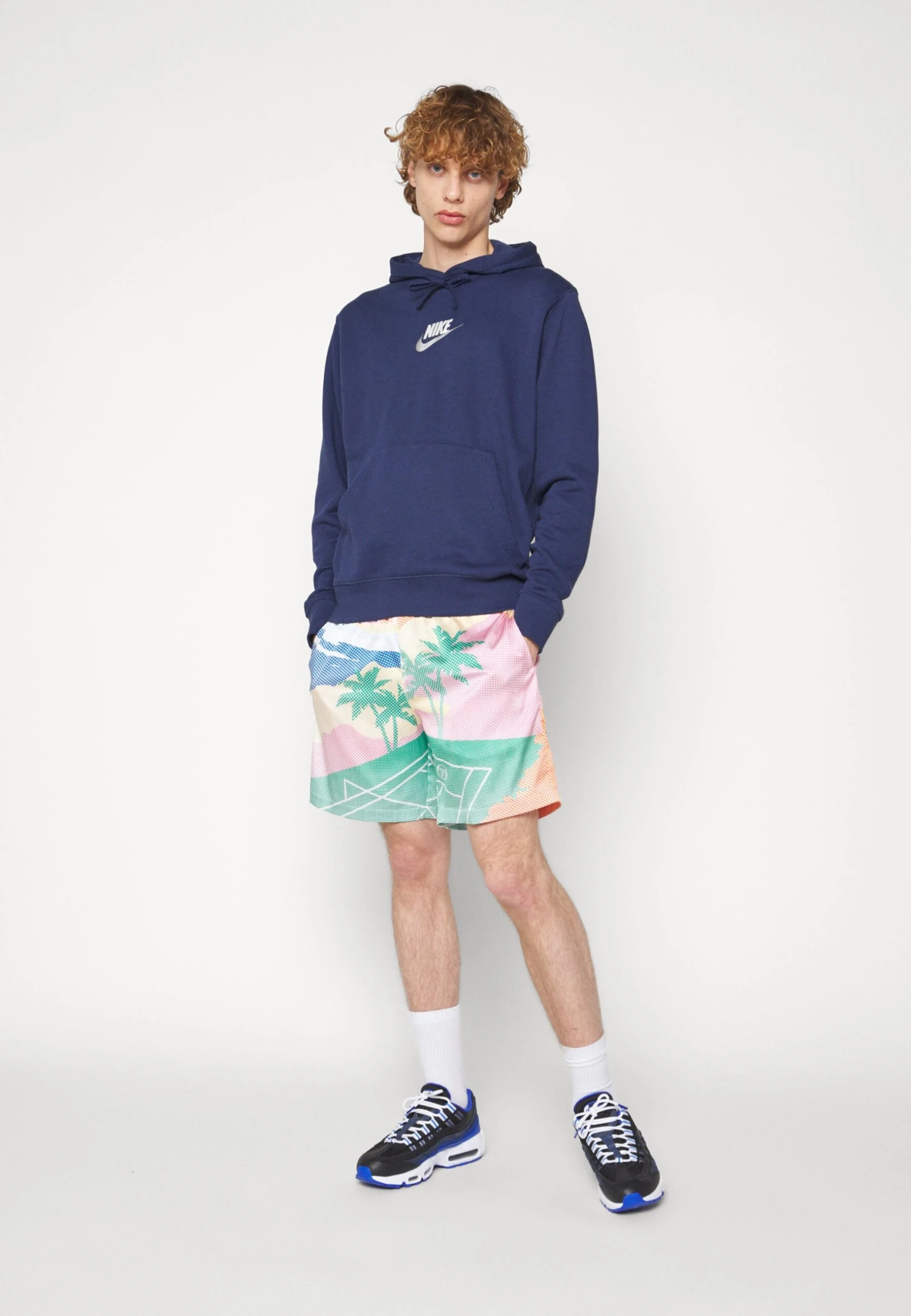 Nike Sportswear M Club Ft Po Lbr - Hoodie - Midnight Navy 7 Nike Sportswear M Club Ft Po Lbr - Hoodie - Midnight Navy - Image 5