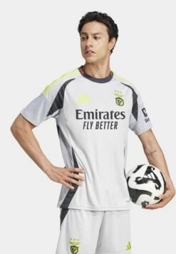 ADIDAS PERFORMANCE BENFICA LISSABON 3RD JERSEY - Sports T-shirt - Lgh Solid Grey -Stock X fa13b3d6834f405899d5efdf94936df2