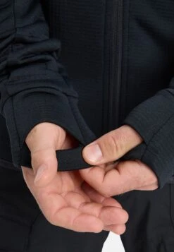 Quiksilver STEEP POINT - Fleece Jacket - True Black -Stock X fa4b699cd84042589304b9175e7fcb98