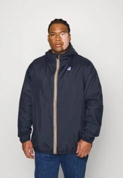 K-Way Plus Le Vrai Claude Unisex - Short Coat - Blue Depth