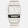 Casio Analog Digital Unisex - Watch - Silver-Coloured -Stock X fa55dd6cfce34ab4b6b79fcc4a1831d6