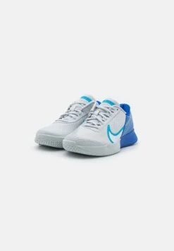 Nike Performance Zoom Vapor Pro 2- Multicourt Tennis Shoes - Photon Dust/White/Game Royal -Stock X fab679ec5ccc43db91bcf4478143e85a