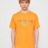 Replay Print T-Shirt - Orange -Stock X fb3e4632c4744f82a94a81f7f654222d