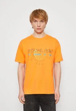 Replay Print T-Shirt - Orange