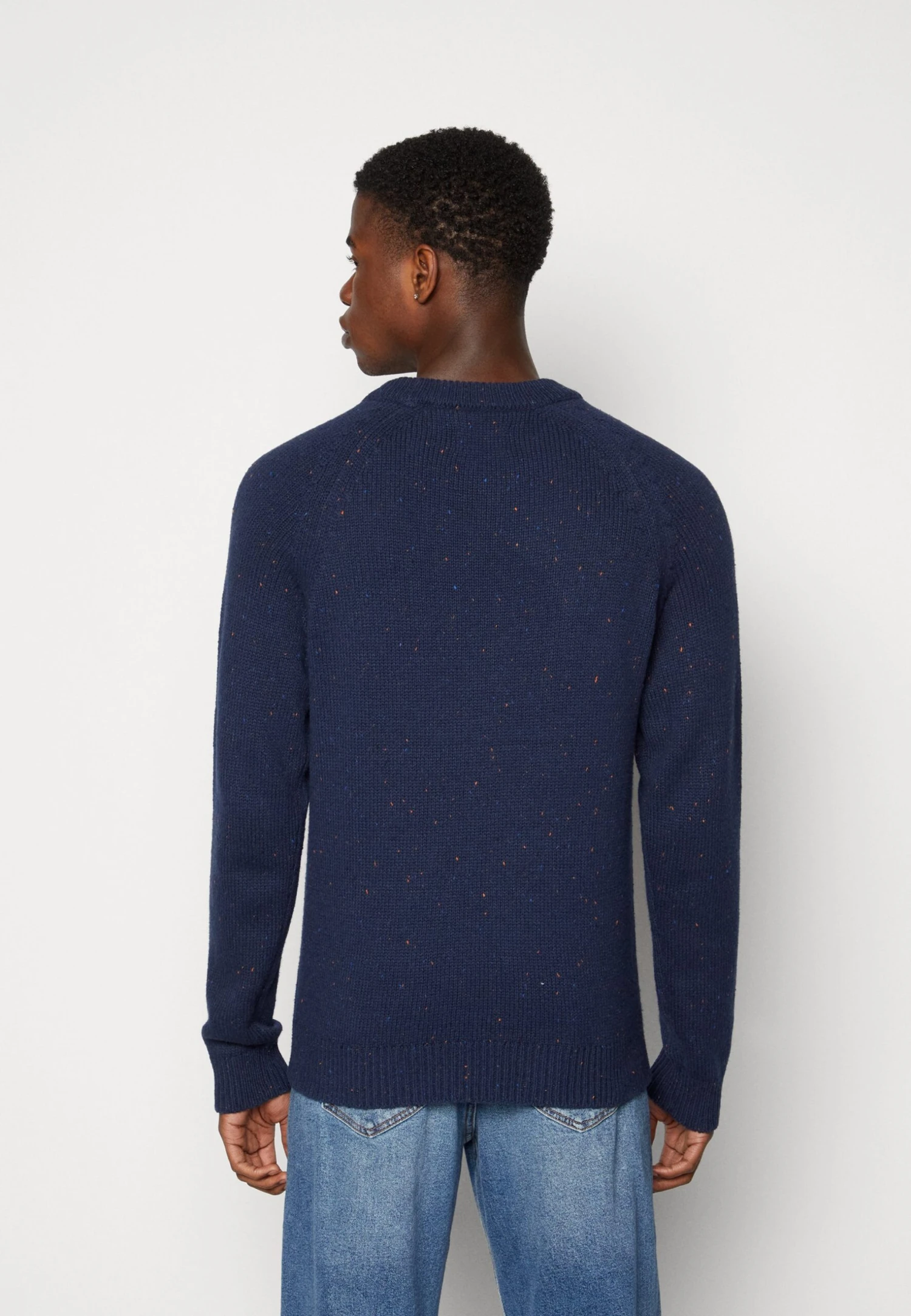 Jack & Jones Jorwoodland Crew Neck - Jumper - Navy Blazer 5 Jack & Jones Jorwoodland Crew Neck - Jumper - Navy Blazer - Image 3