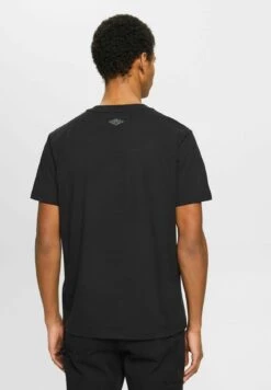 ESPRIT Mit Retro-Logo - Print T-Shirt - Black -Stock X fba26d6e9a04424f81a3d2dc137bdd41