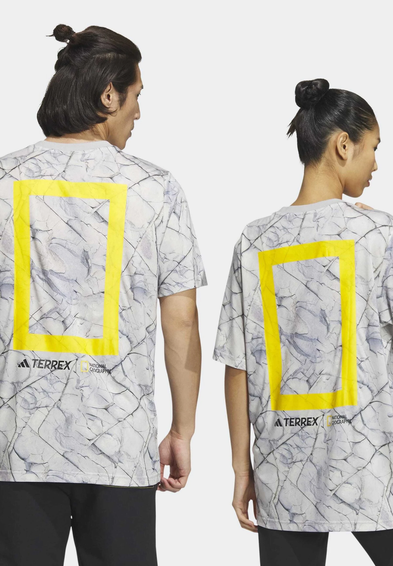 ADIDAS PERFORMANCE U Natgeo Gf Unisex - Print T-Shirt - Grey Three 4 ADIDAS PERFORMANCE U Natgeo Gf Unisex - Print T-Shirt - Grey Three - Image 2