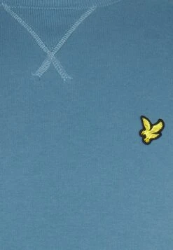 Lyle & Scott Crew Neck - Sweatshirt - Skipton Blue -Stock X fc2d9c58cba6488f8c94cf3b1ad5e808