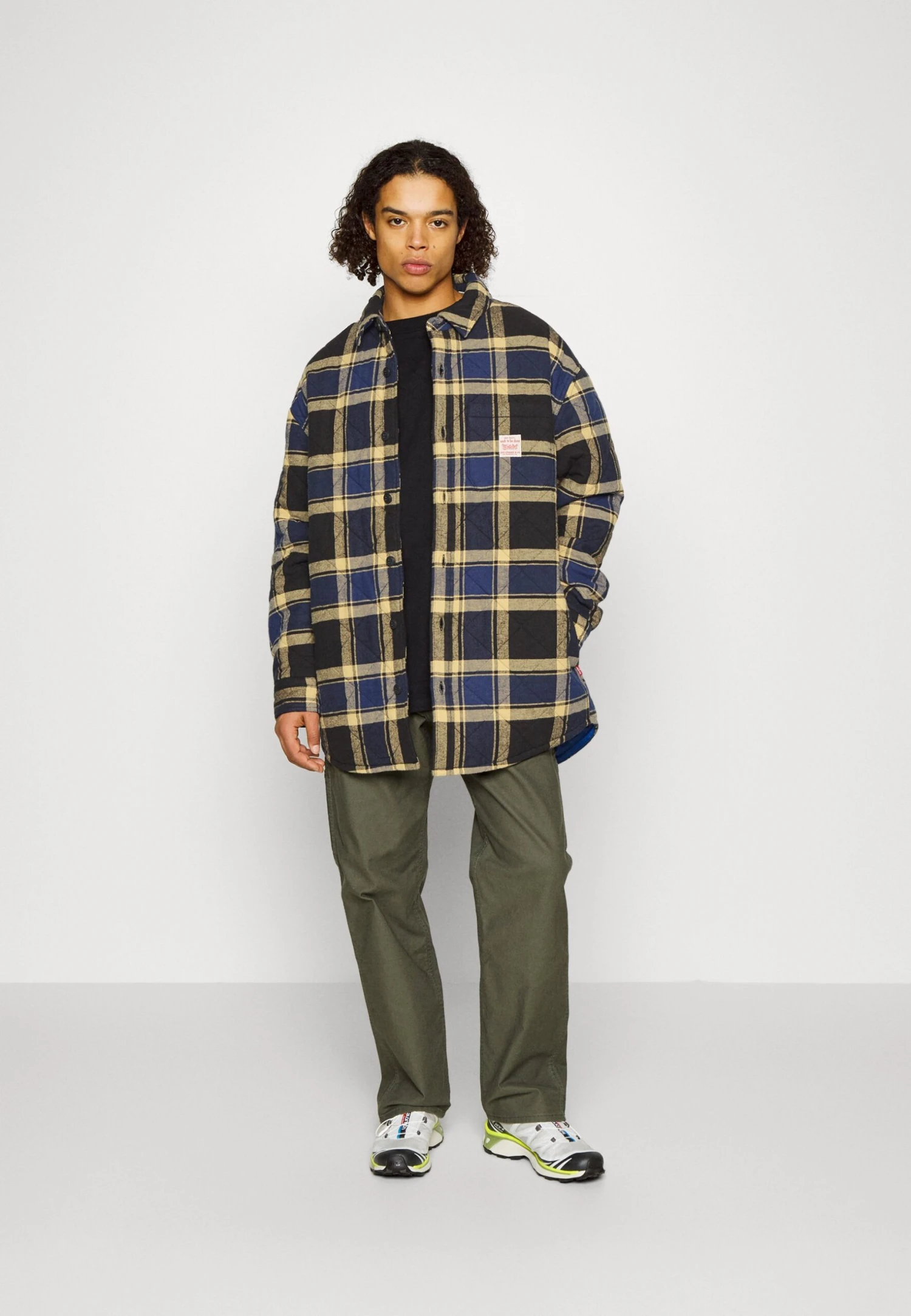 Parkside Overshirt - Short Coat - Zimmer Plaid Meteorite 4 Parkside Overshirt - Short Coat - Zimmer Plaid Meteorite - Image 2